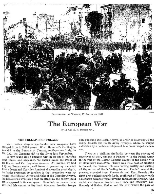 World War II: Military Review 1938 - 1948