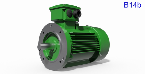 IEC Motors B14 - 14 Types.