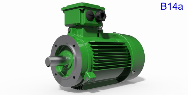 IEC Motors B14 - 14 Types.