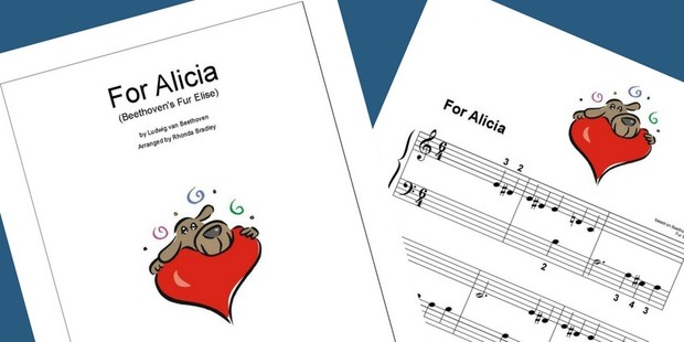 Fur Elise Sheet Music For Absolute Beginners