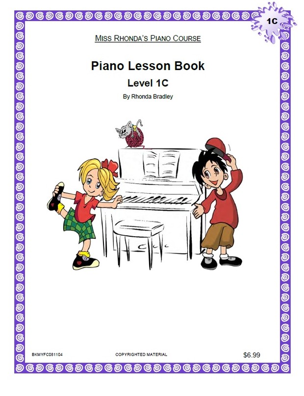 Miss Rhonda's Piano Lesson Book 1C