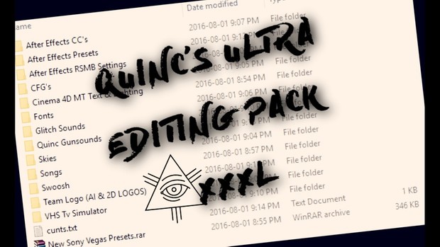 Quinc's ULTRA Editing Pack XXXL
