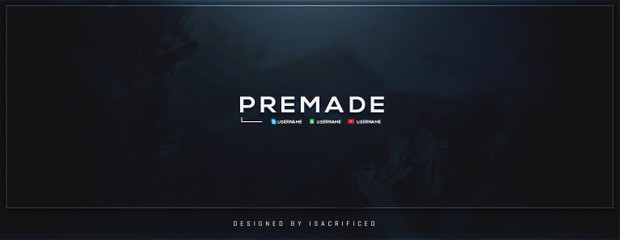 ''Custom Background'' Twitter Header