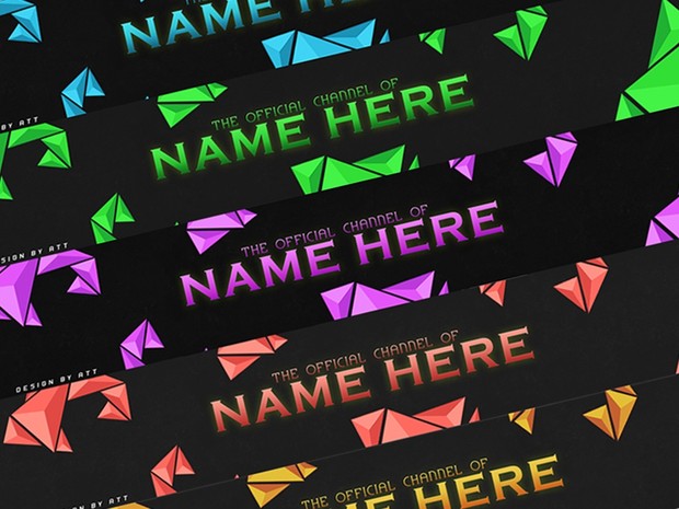 Free 5 Banners Template