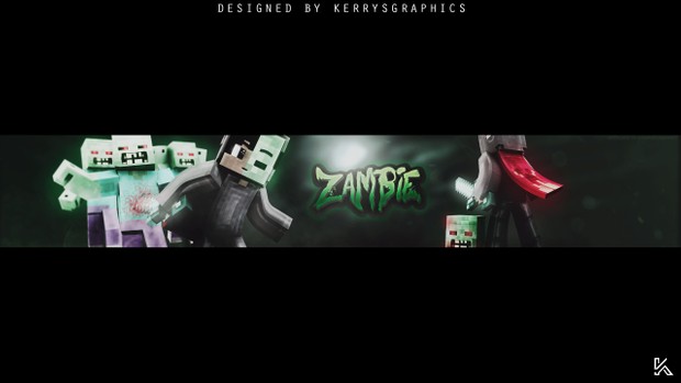 Custom Minecraft YouTube Banner