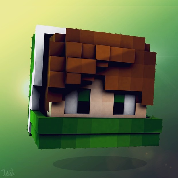 Custom Minecraft Floating Head