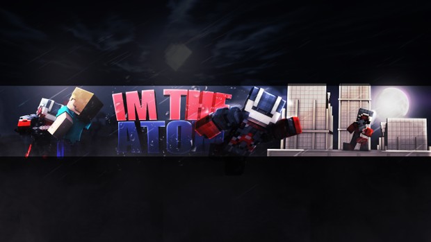 Custom Minecraft YouTube Banner