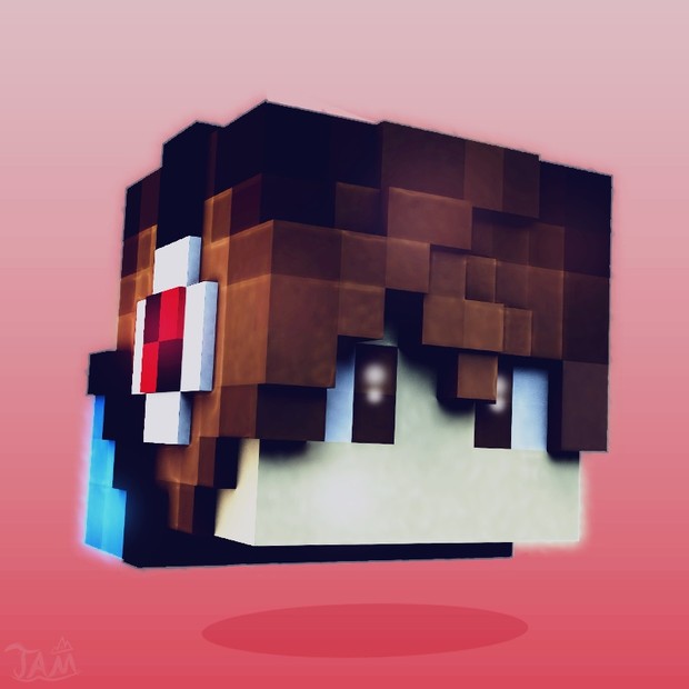 Custom Minecraft Floating Head