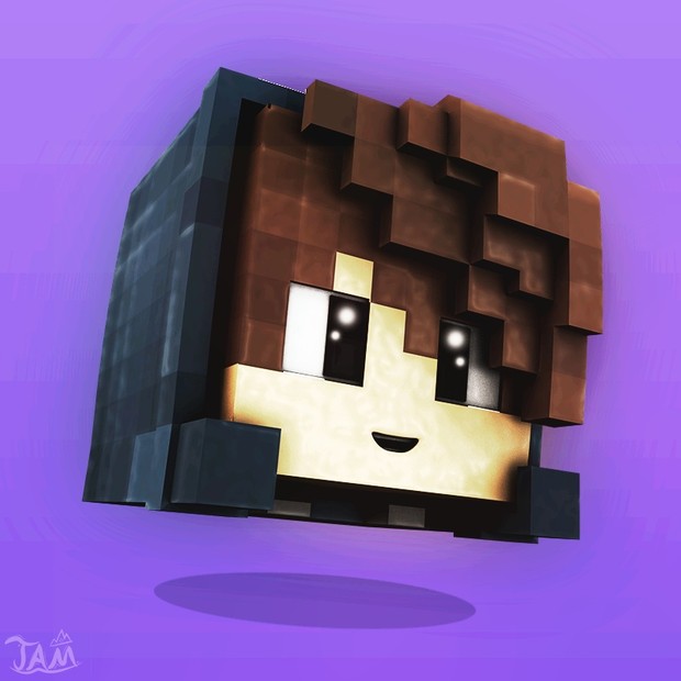 Custom Minecraft Floating Head