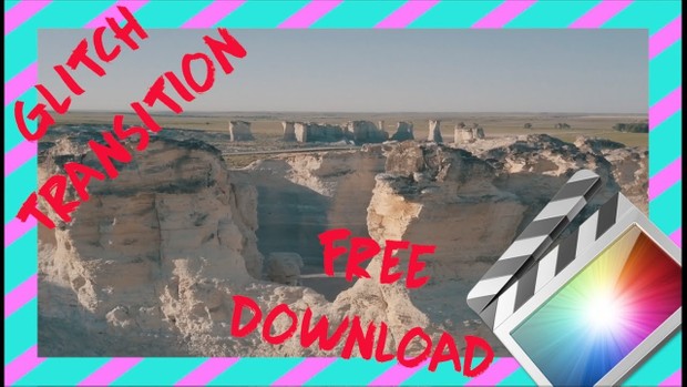 Bad TV & FILM GLITCH TRANSITIONS | Final Cut Pro X DOWNLOAD