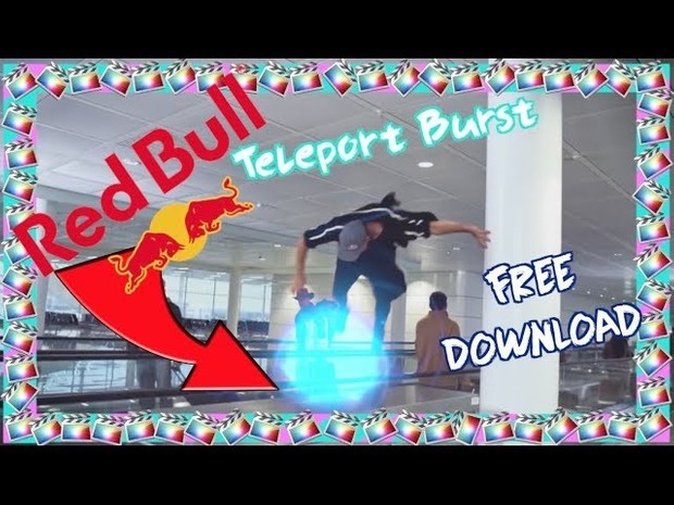RED BULL Teleport Burst Tutorial - Final Cut Pro