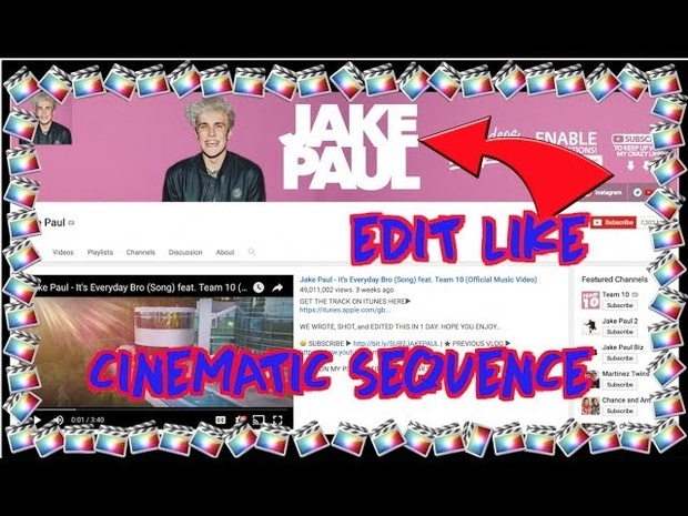 Cinematic Bars | Jake Paul | CRAZY Cinematic Sequence | Final Cut Pro