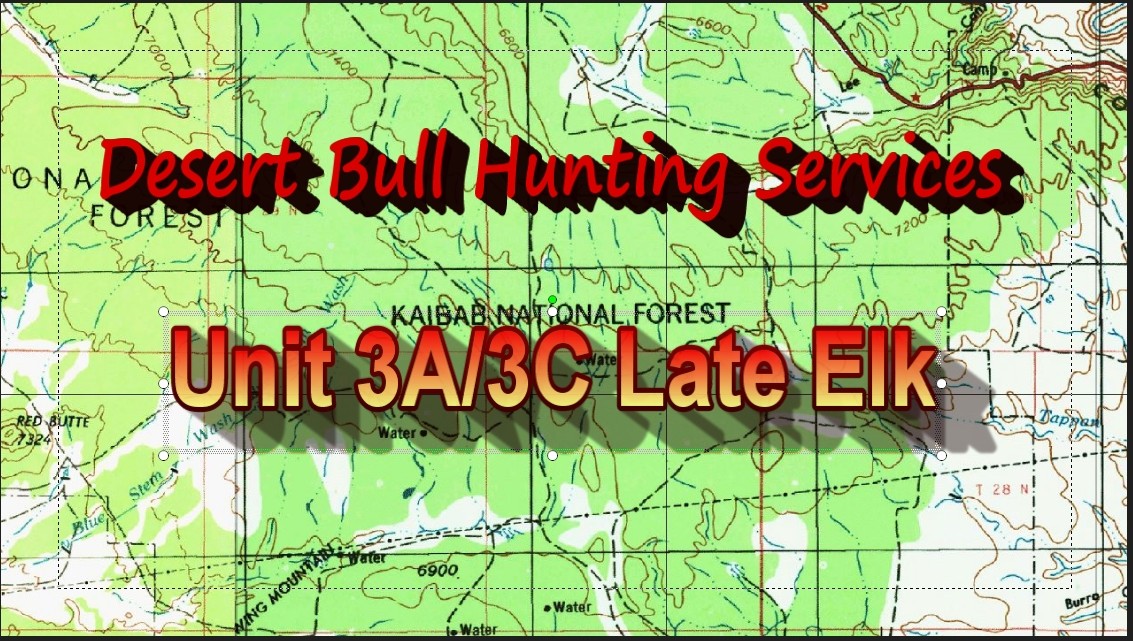 Unit 3A/3C Late General Elk Arizona DIY Hunts