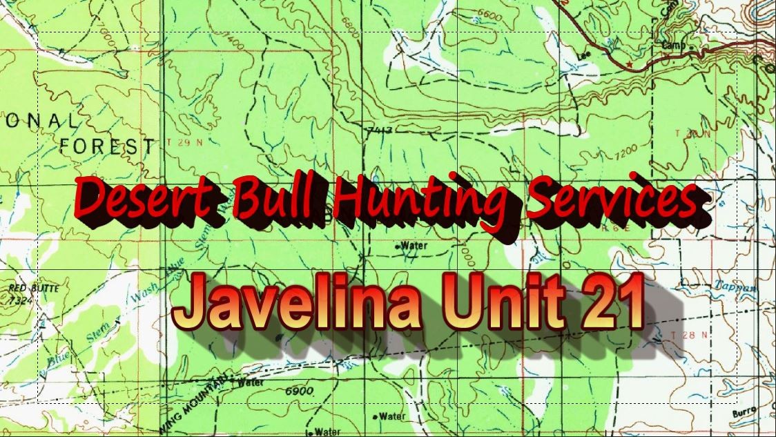 Unit 21 Javelina Arizona DIY Hunts