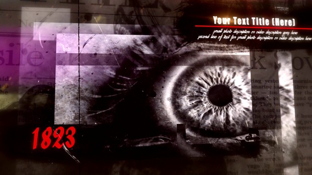 The murder from Frome - Retro Slides (Template SvPro13)