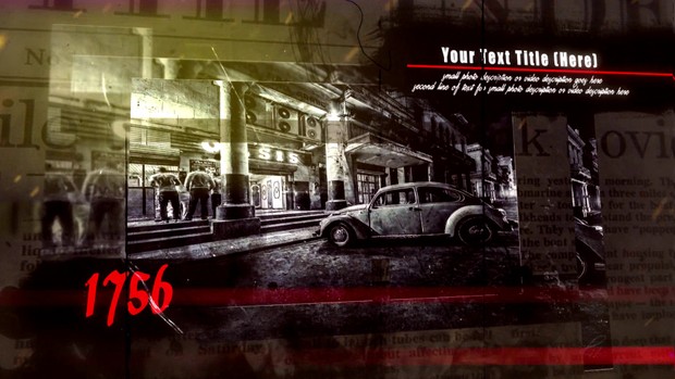 The murder from Frome - Retro Slides (Template SvPro13)