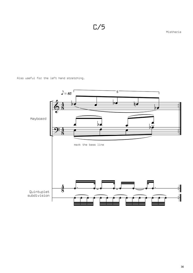 RITHMICA - Method for Piano/Keyboard players (PDF)