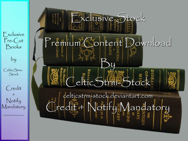 Vintage Medical Books PNG