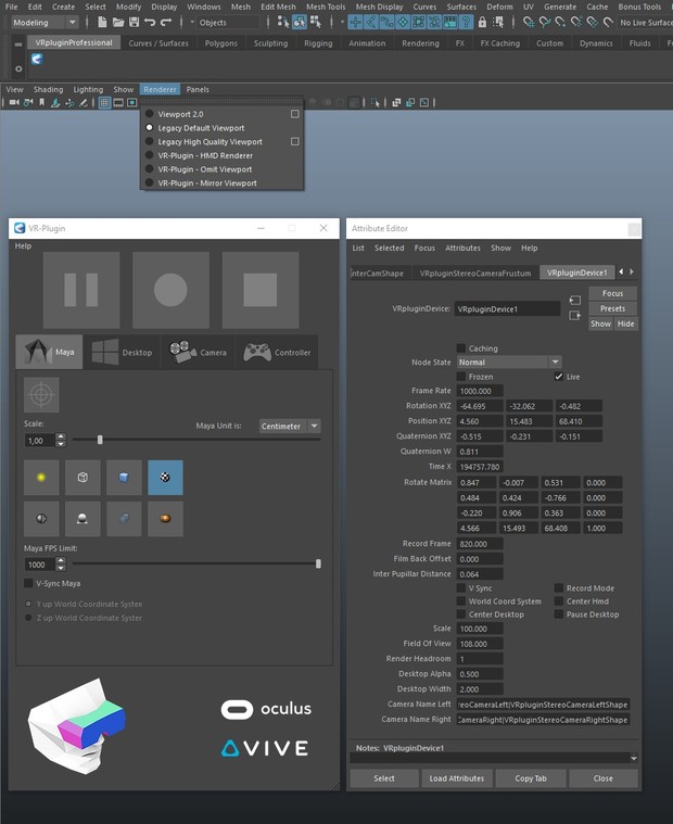 VR-Plugin Professional - for Autodesk Maya™ 2014-2018 (Win 7-10 x64) - annual license