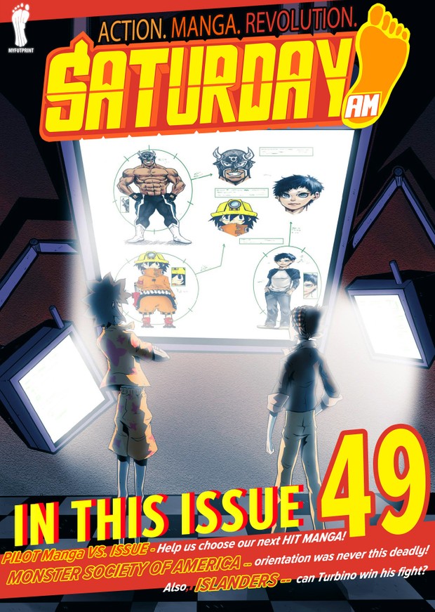 Saturday AM #49 (a PILOT Manga VS. Issue)