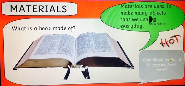 What is it made of? Materials weekly planning slides