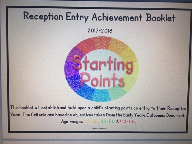 Achievement Record Booklet for EYFS / Reception Baseline