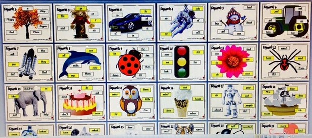 Reception / KS1 Keywords: 1 - 30