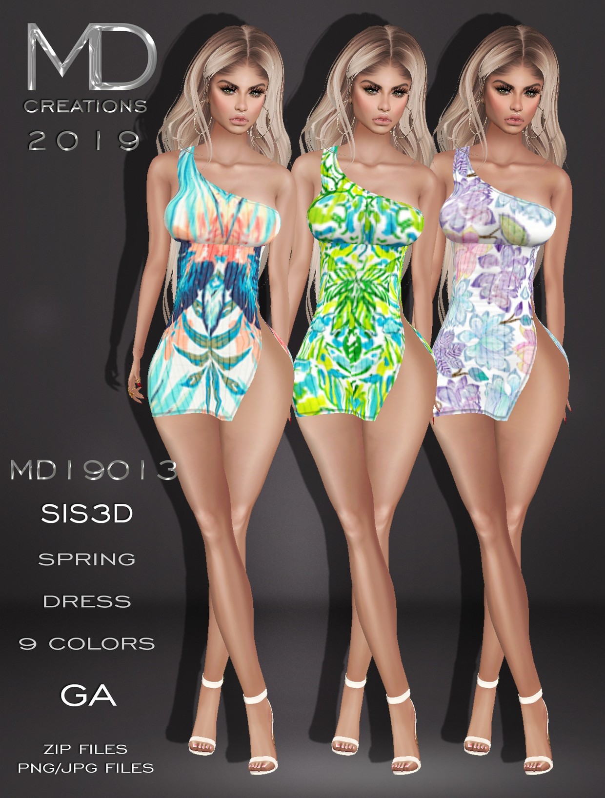 Md Dress Sis3d Imvu Collection Spring Missdesign