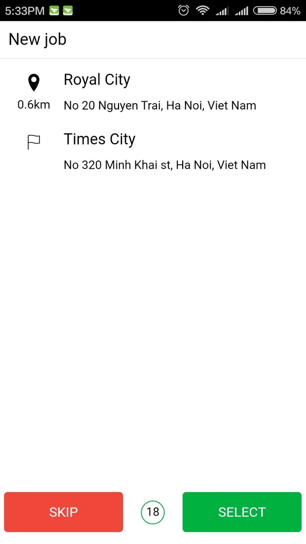 ionTaxi driver - ionic app for taxi driver