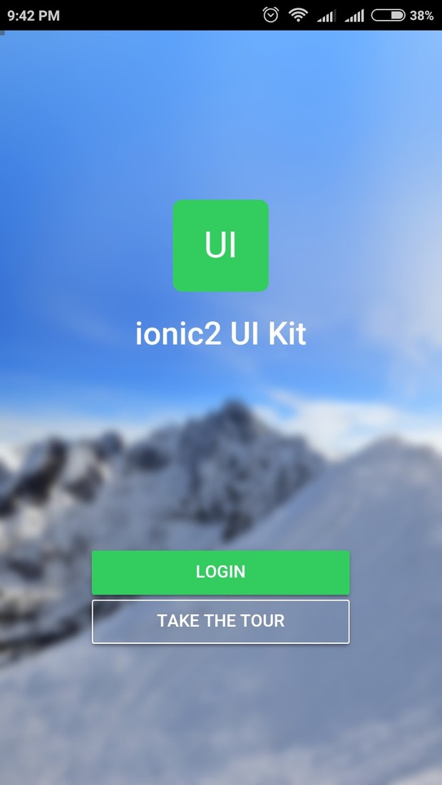 ionic 2 UI kit - All in one UI kit for ionic 2