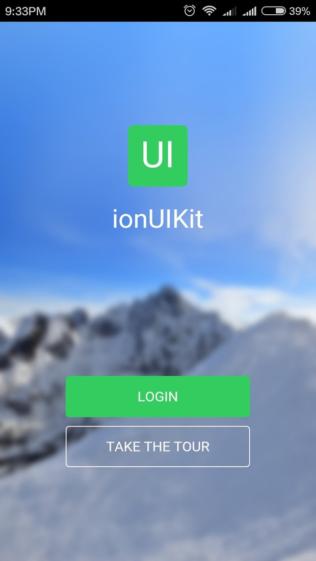 ion UI kit - all in one UI kit for ionic