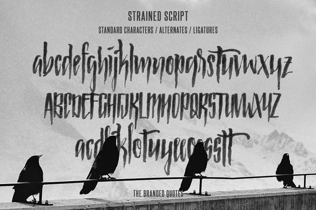 Strained Script