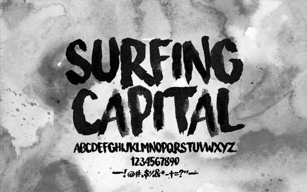 Surfing Capital Font (Upgraded)
