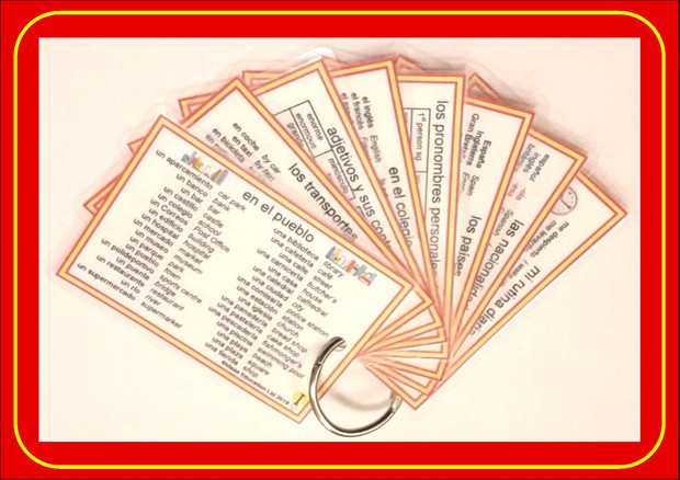 Spanish Pocket Cards, set 4