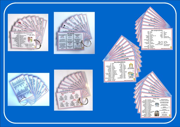 French Pocket Cards, sets 1-7