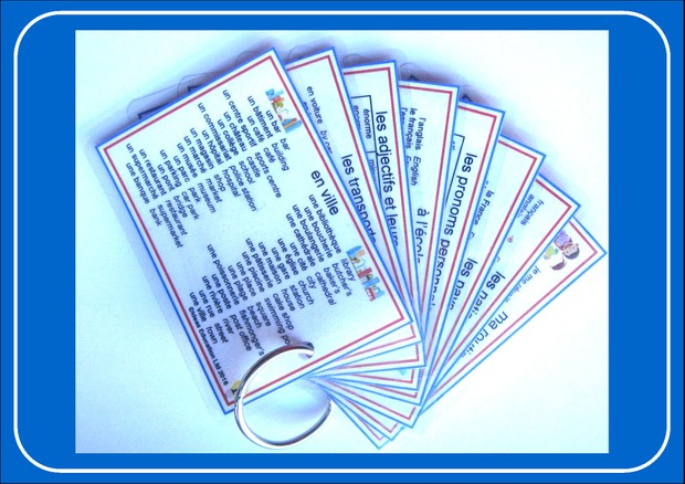 French Pocket Cards, set 4