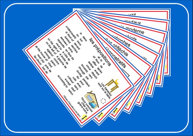 French Pocket Cards, set 7