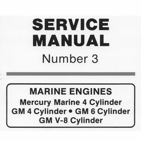 Mercury Marine Mercruiser Service Manual 3 Marine Eng Digital Files Mart