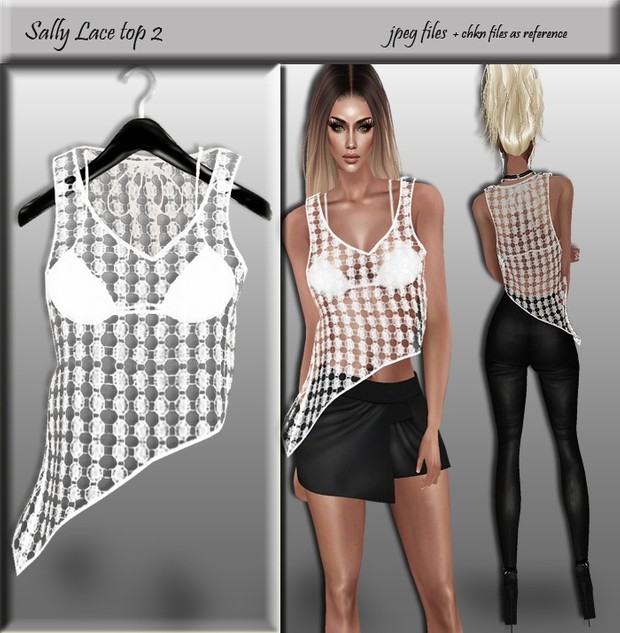 Sally Lace top 2