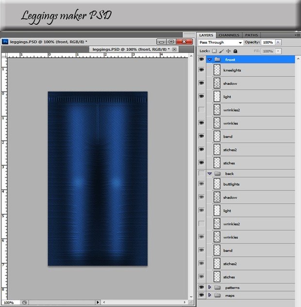 Leggings maker PSD