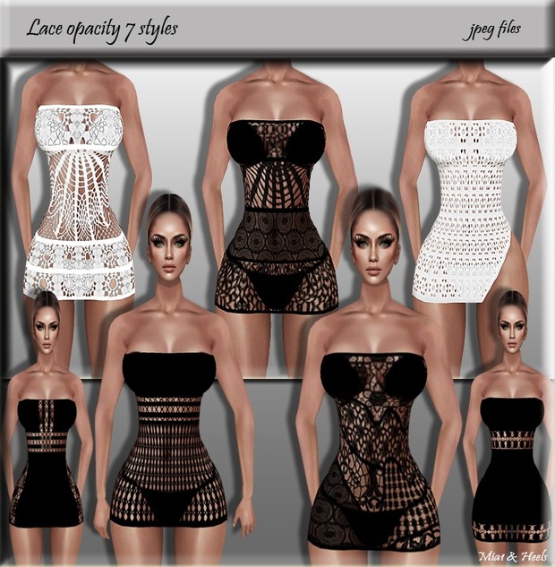 Lace opacity 7 styles
