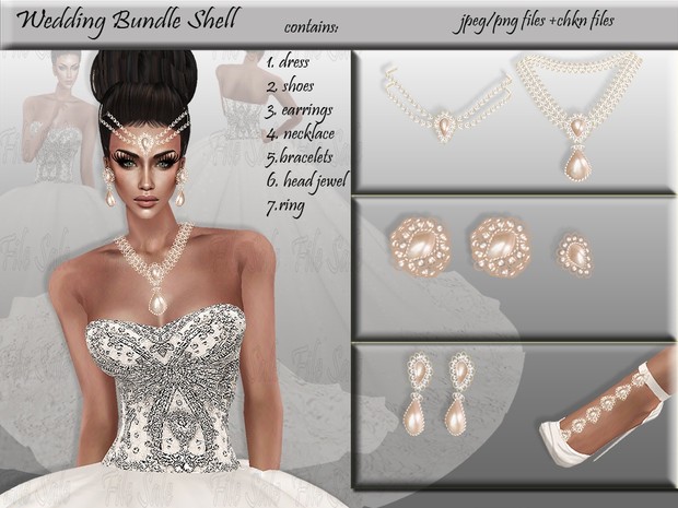 Wedding bundle Shell
