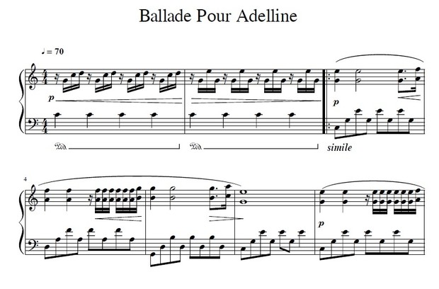 Ballade Pour Adelline