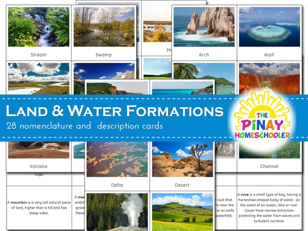 Land and Water Features
