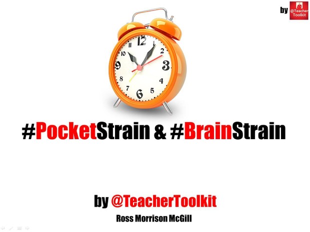 #PocketStrain and #BrainStrain by @TeacherToolkit