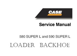 Case 590 super m backhoe