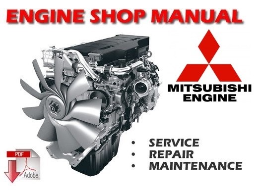 Mitsubishi Engine 4D65 Service Repair Manual