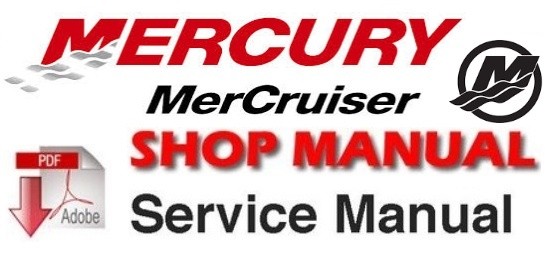 Mercury Mercruiser #22 Engine IN-LINE Diesel D2.8L D-Tronic, D4.2L D-Tronic Service Manual 1997-UP