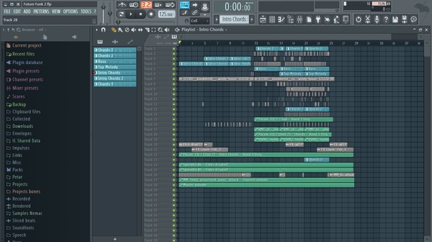 fl studio template future funk project 2 flp