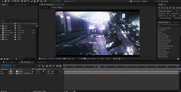 Borders - Project File (With Clips - Overlays And SFX!)